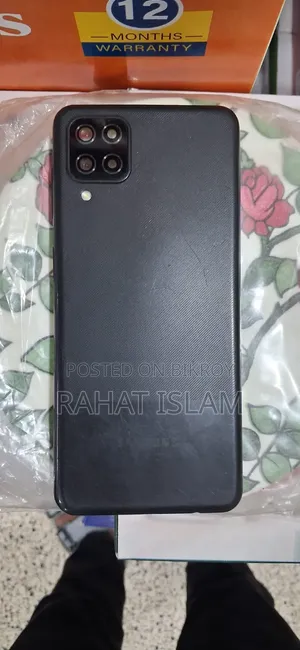 স্যামসাং গ্যালাক্সি এ১২ ৬৪ জিবি ব্ল্যাক