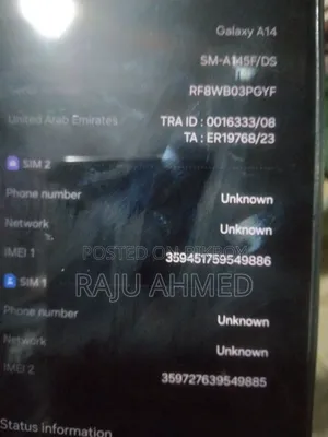 Samsung Galaxy A14 128 GB Black
