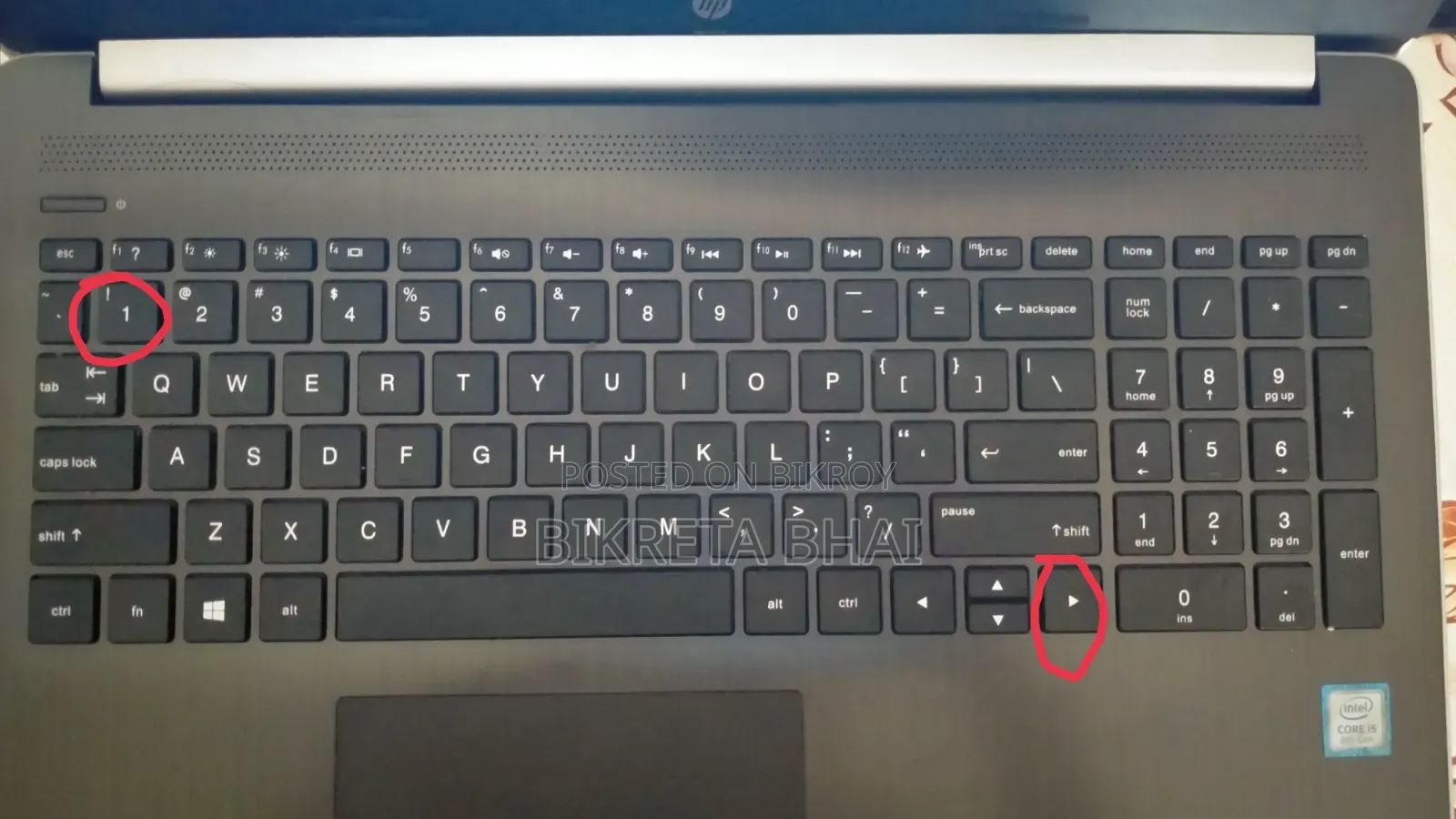 Laptop HP 15 8GB Intel Core i5 SSD 256GB