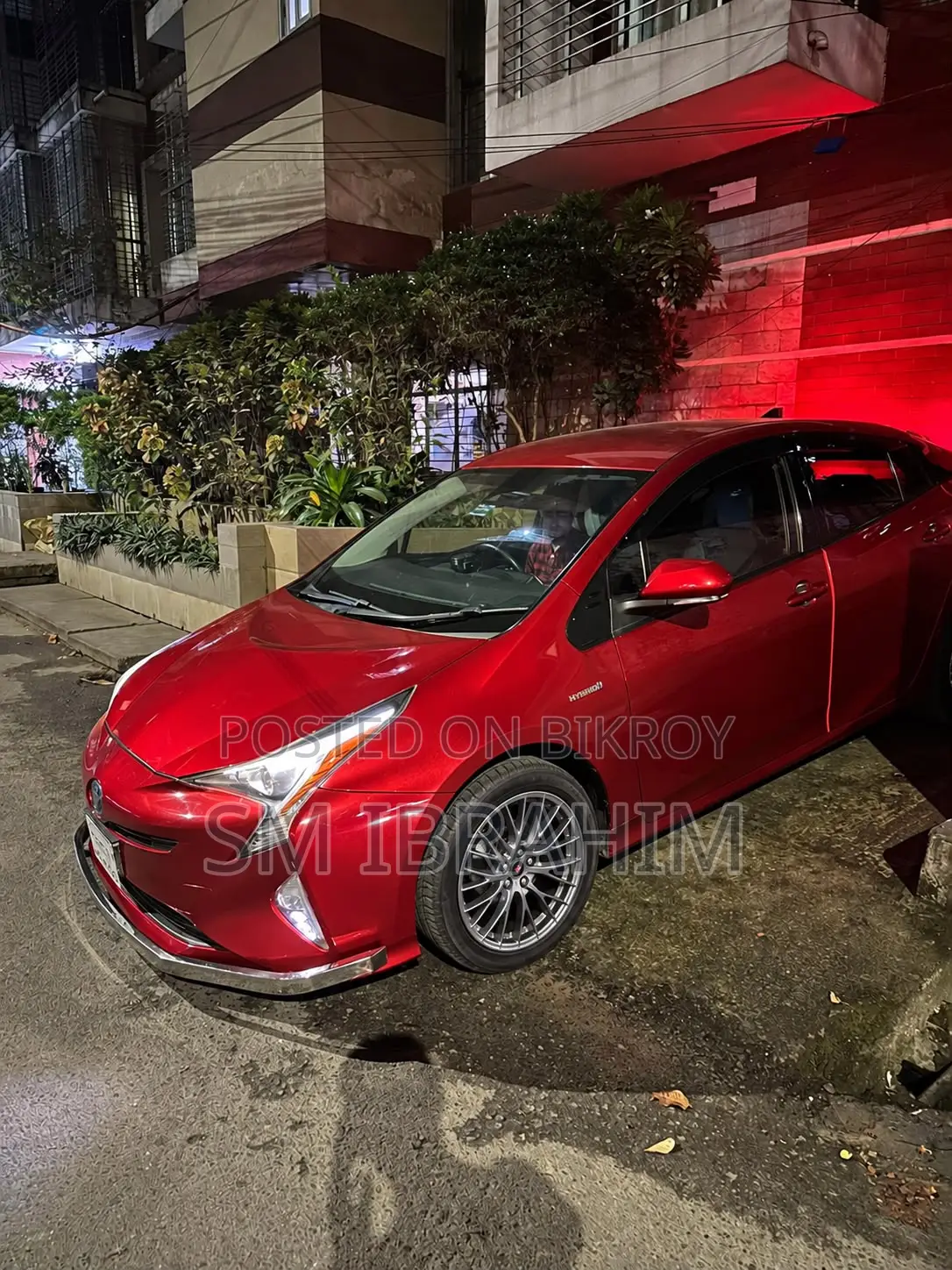 Toyota Prius 2017 Red