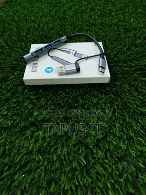 USB 3.0 Hub 4:1 and Type C Combo