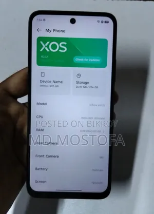 Infinix Hot 60i 256 GB Black
