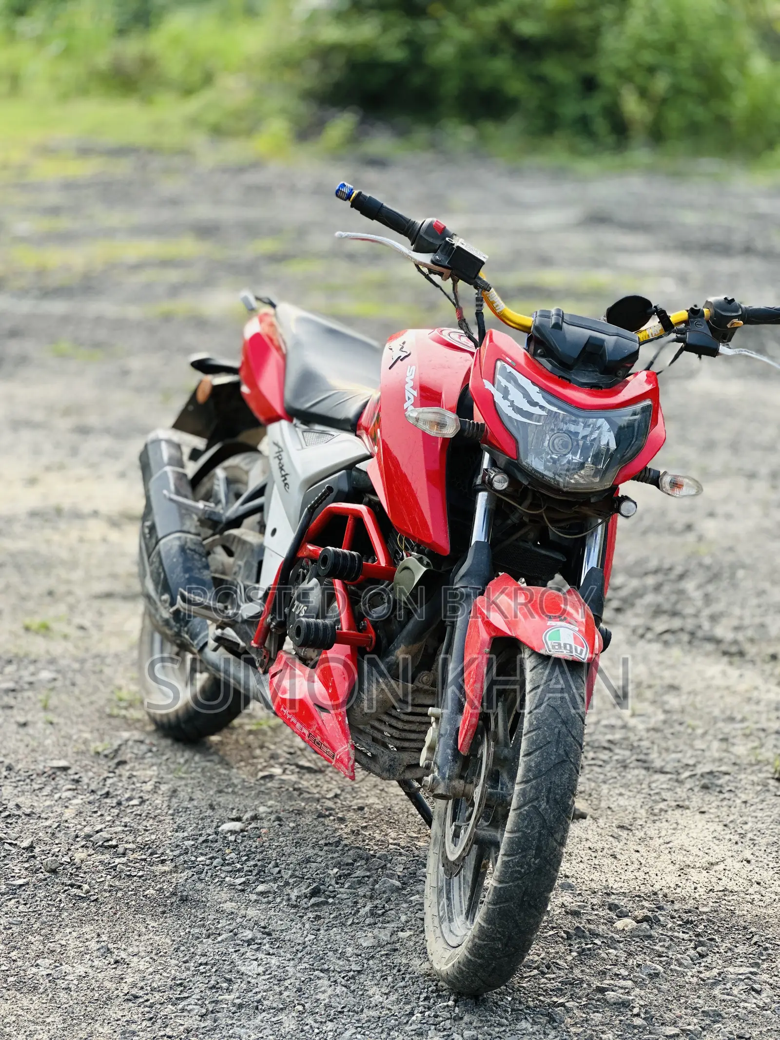 TVS Apache RTR 160 4V 2020 Red