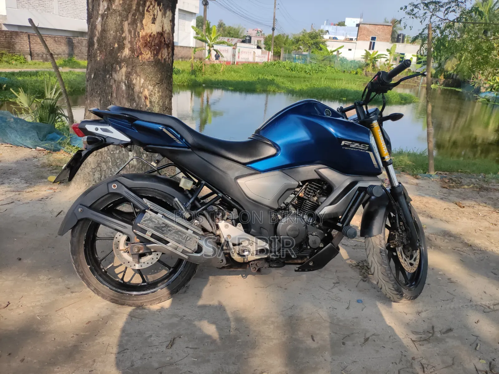 ইয়ামাহা এফজেডএস ভি৩ ২০১৯ নীল