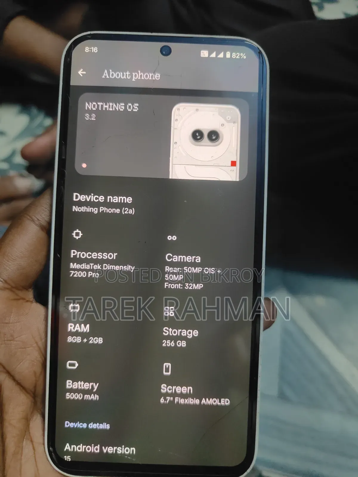 Nothing Phone 2a 256 GB White