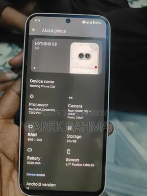 Nothing Phone 2a 256 GB White