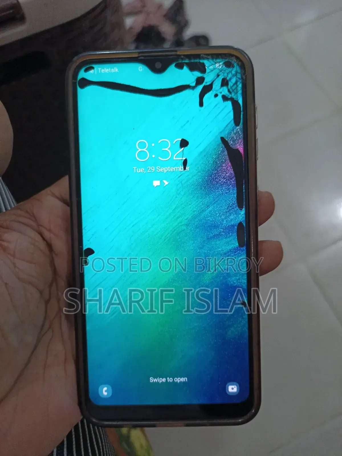 স্যামসাং এ১০ ৩২ জিবি কালো