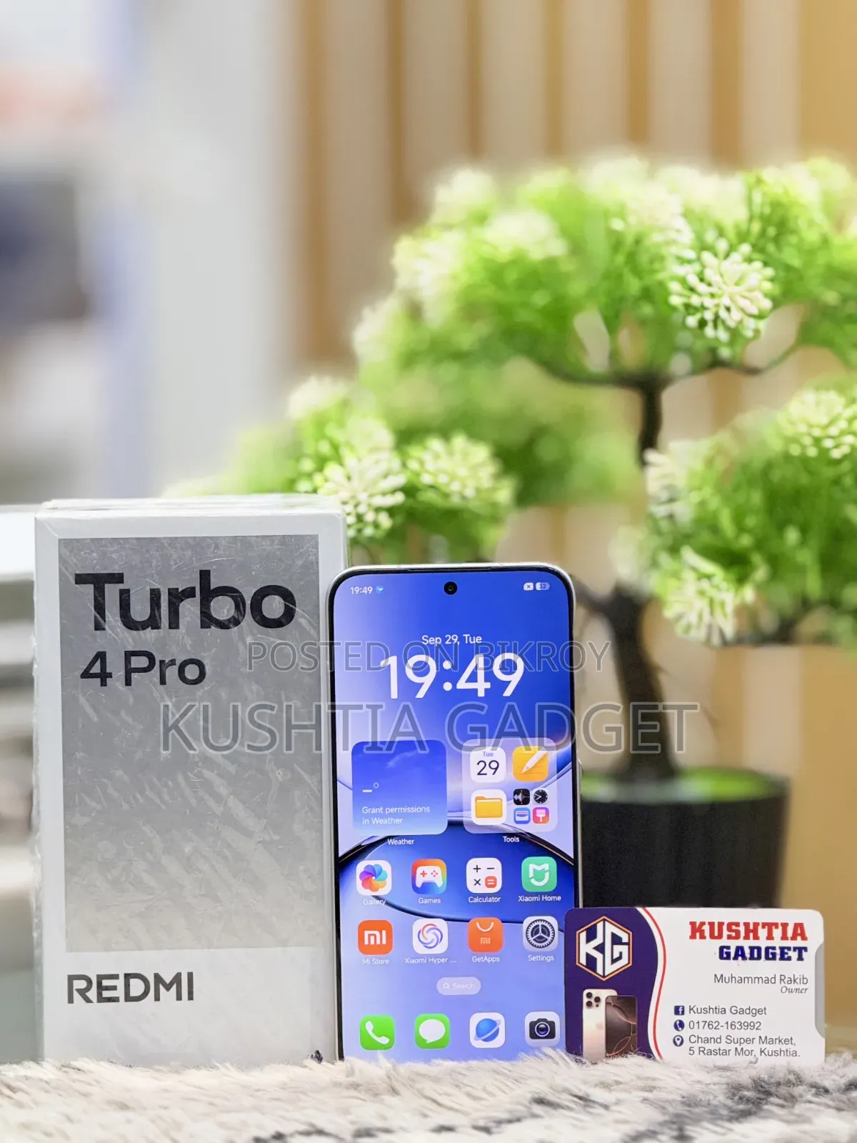 Xiaomi Redmi Turbo 4 Pro 256 GB White