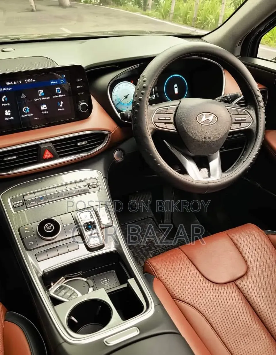 Hyundai Santa Fe Limited 2.4 All-Wheel Drive 2019 Gray