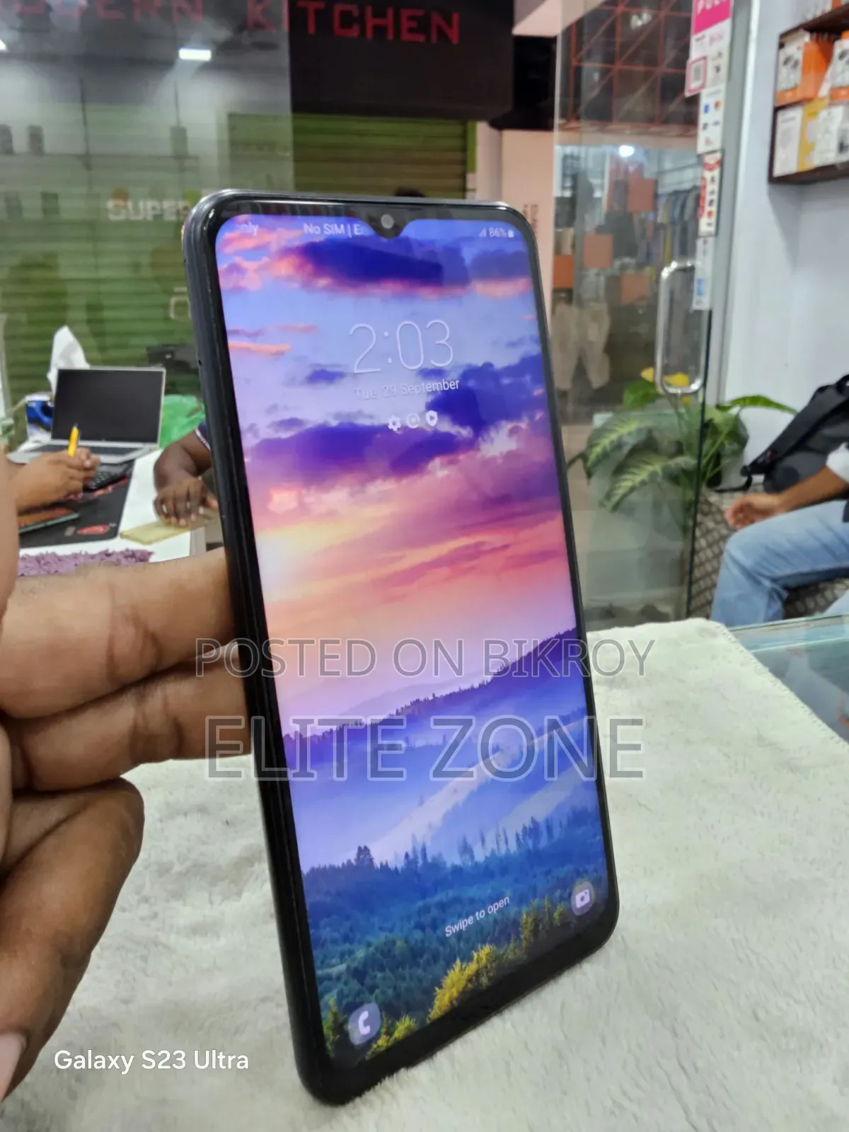 স্যামসাং গ্যালাক্সি এ১৫ ৫জি ১২৮ জিবি ব্ল্যাক