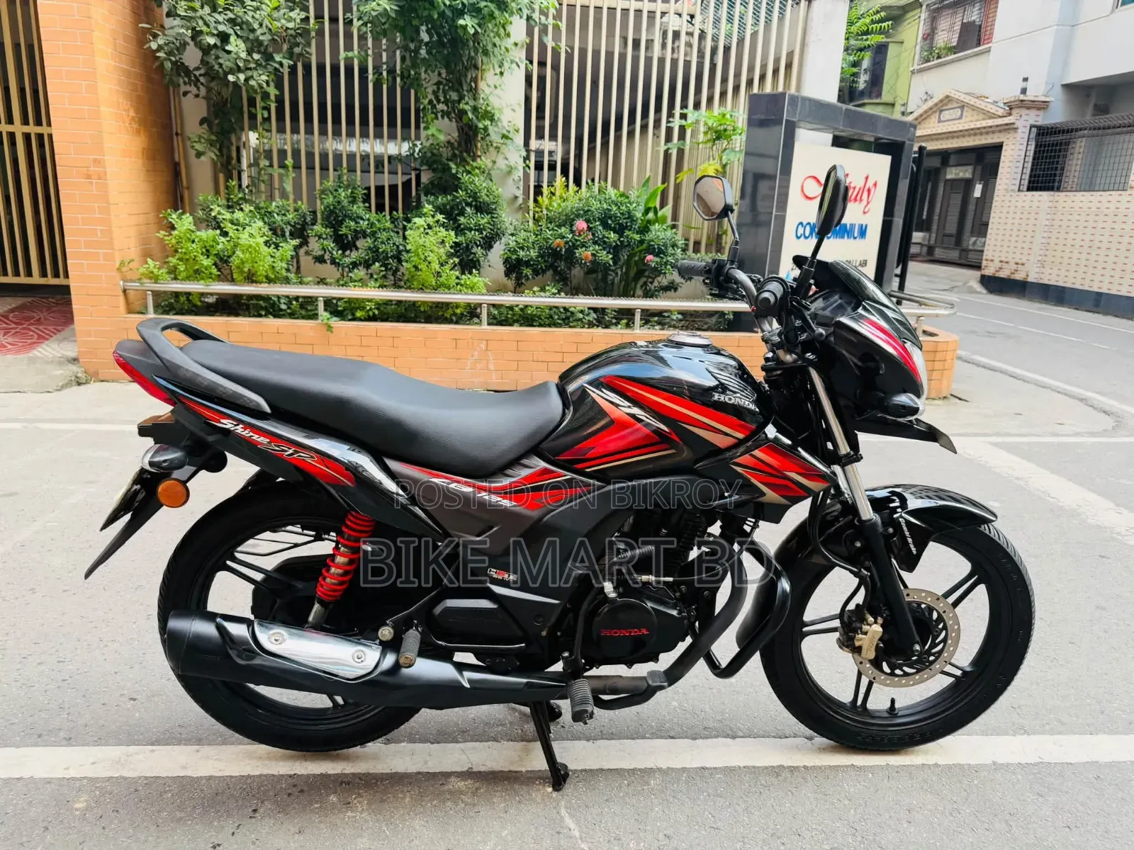 Honda Shine SP 2022 Black