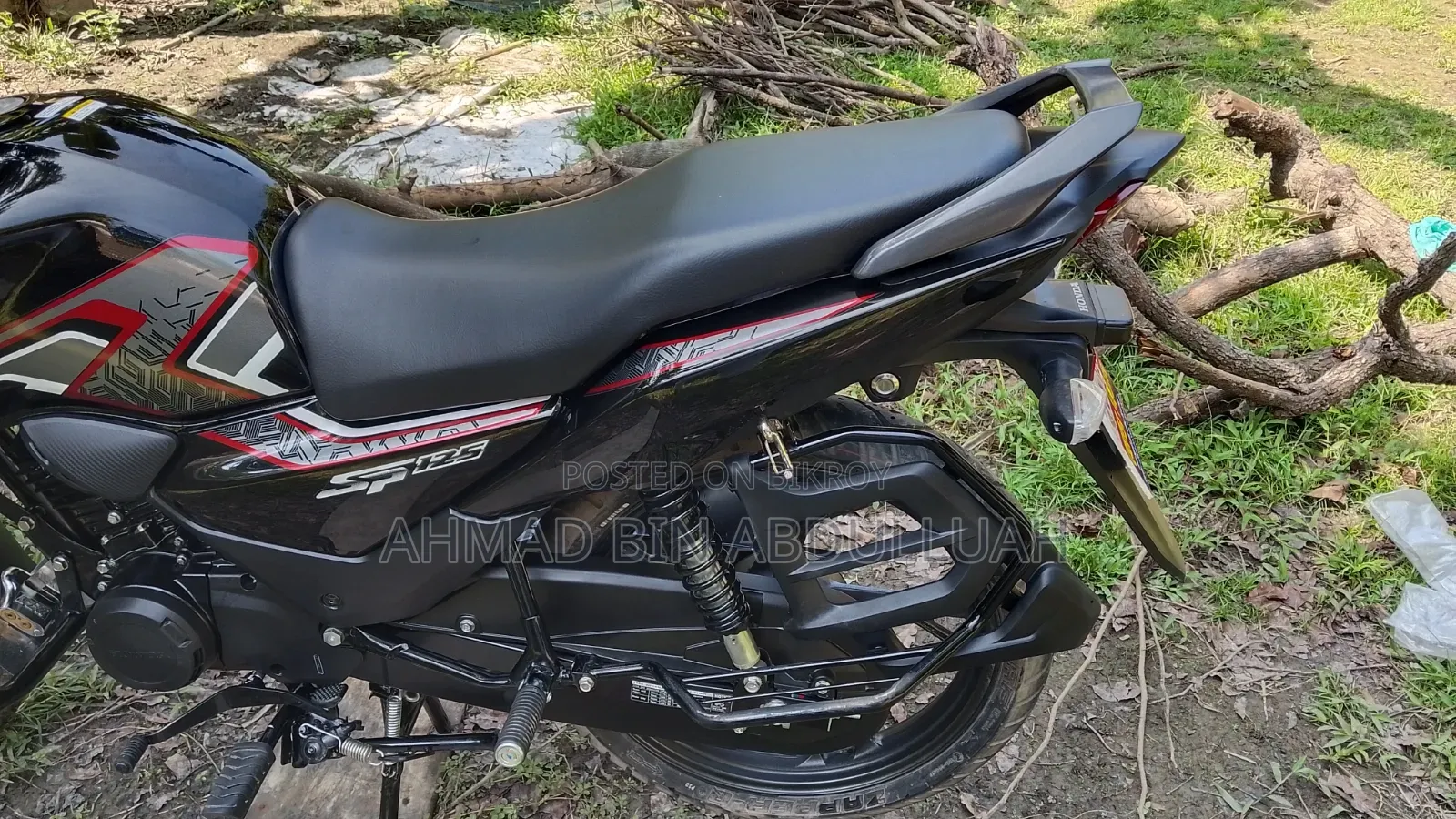 New Honda SP 125 2026 Black