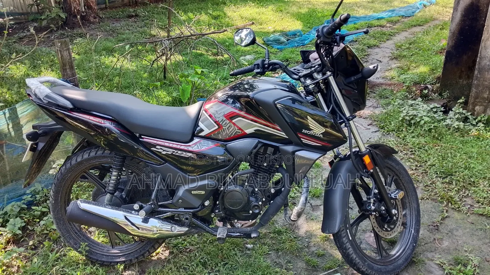 New Honda SP 125 2026 Black