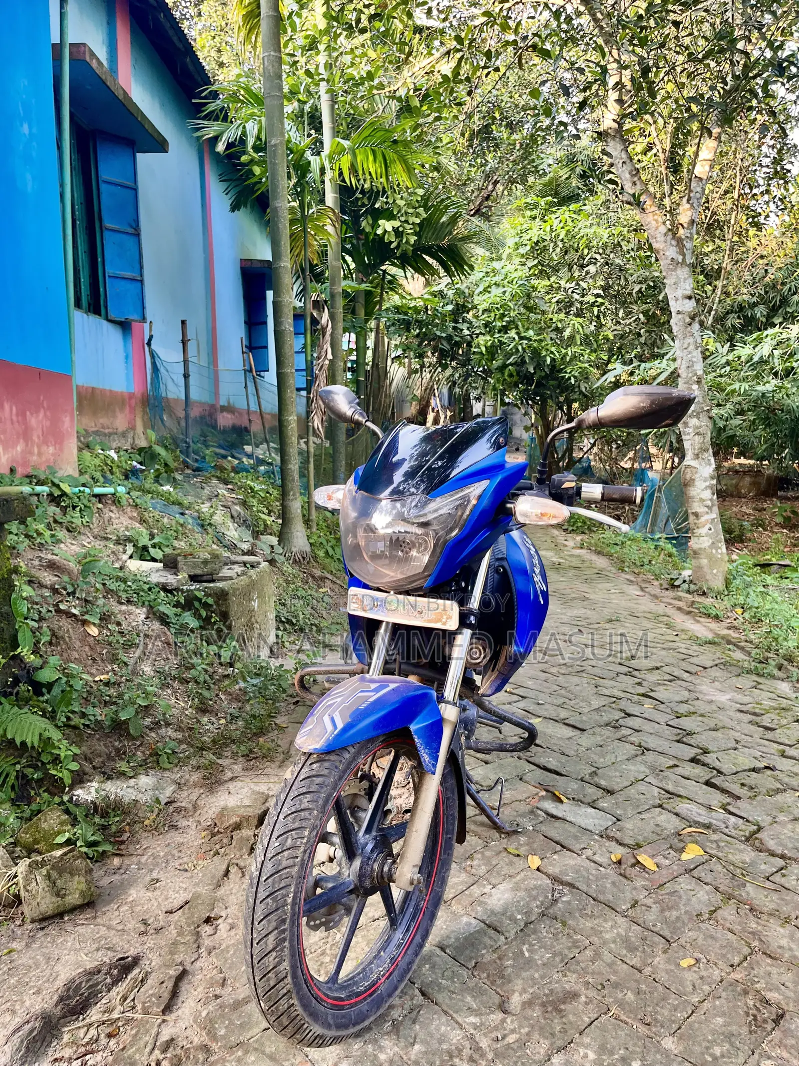 TVS Apache RTR 160 2V 2018 Blue
