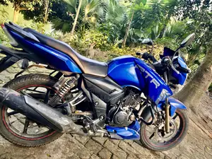 TVS Apache RTR 160 2V 2018 Blue