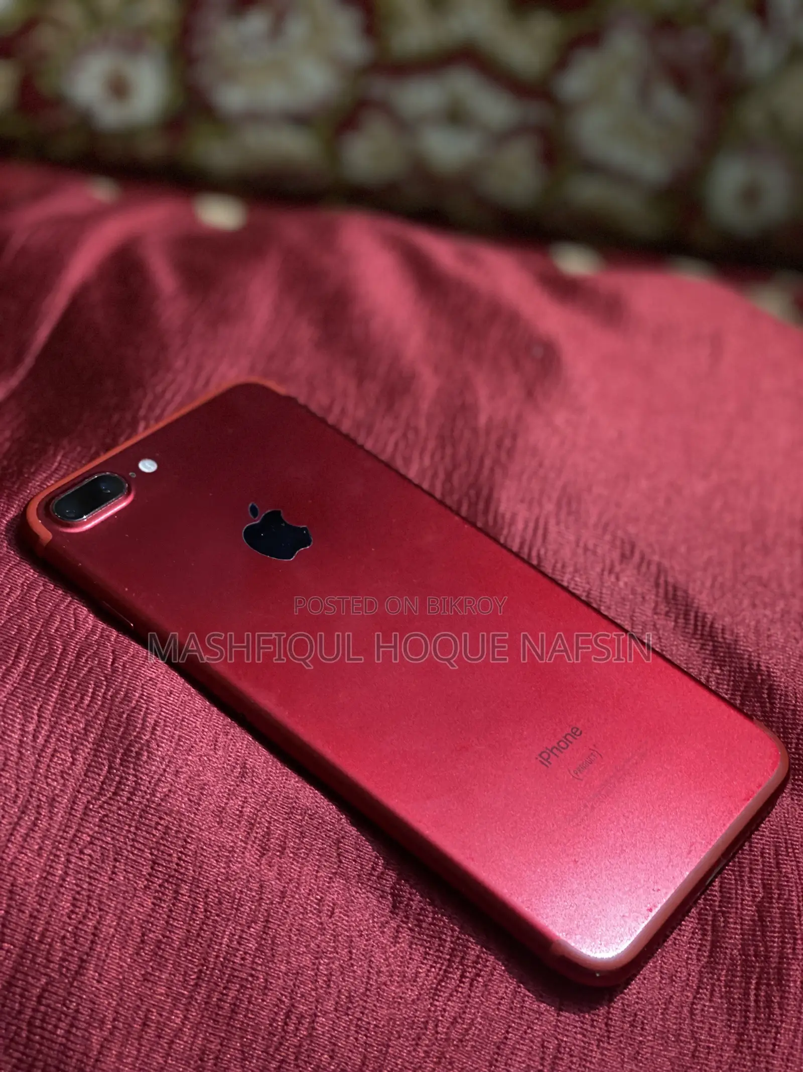 অ্যাপল আইফোন ৭ প্লাস ১২৮ জিবি রেড