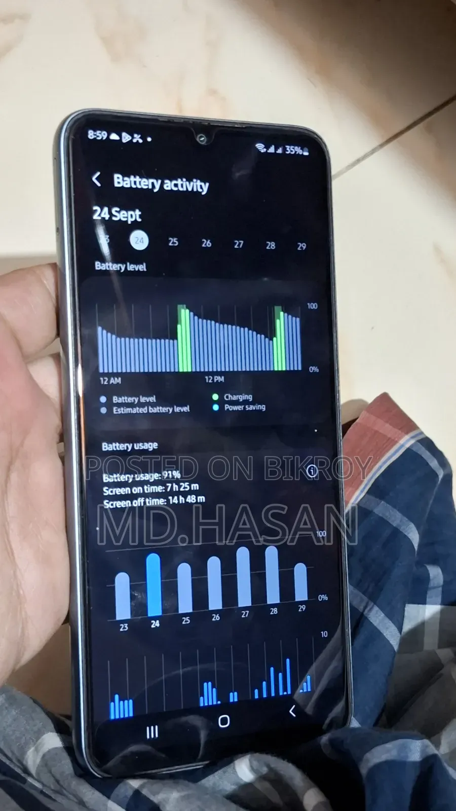 স্যামসাং গ্যালাক্সি এম১৪ ফোরজি ১২৮ জিবি