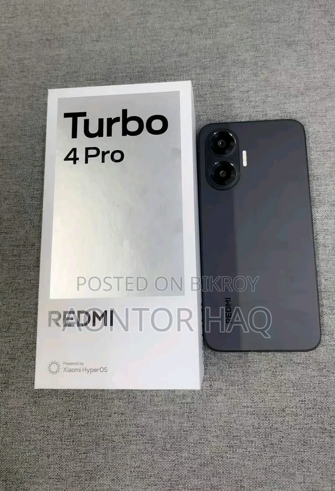 শাওমি রেডমি টার্বো ৪ প্রো ২৫৬ জিবি রেড
