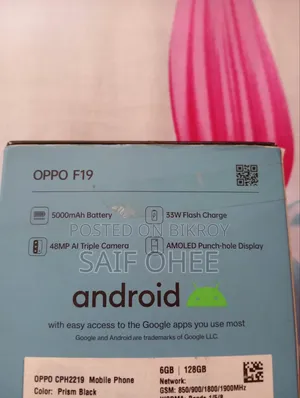 Oppo F19S 128 GB Black