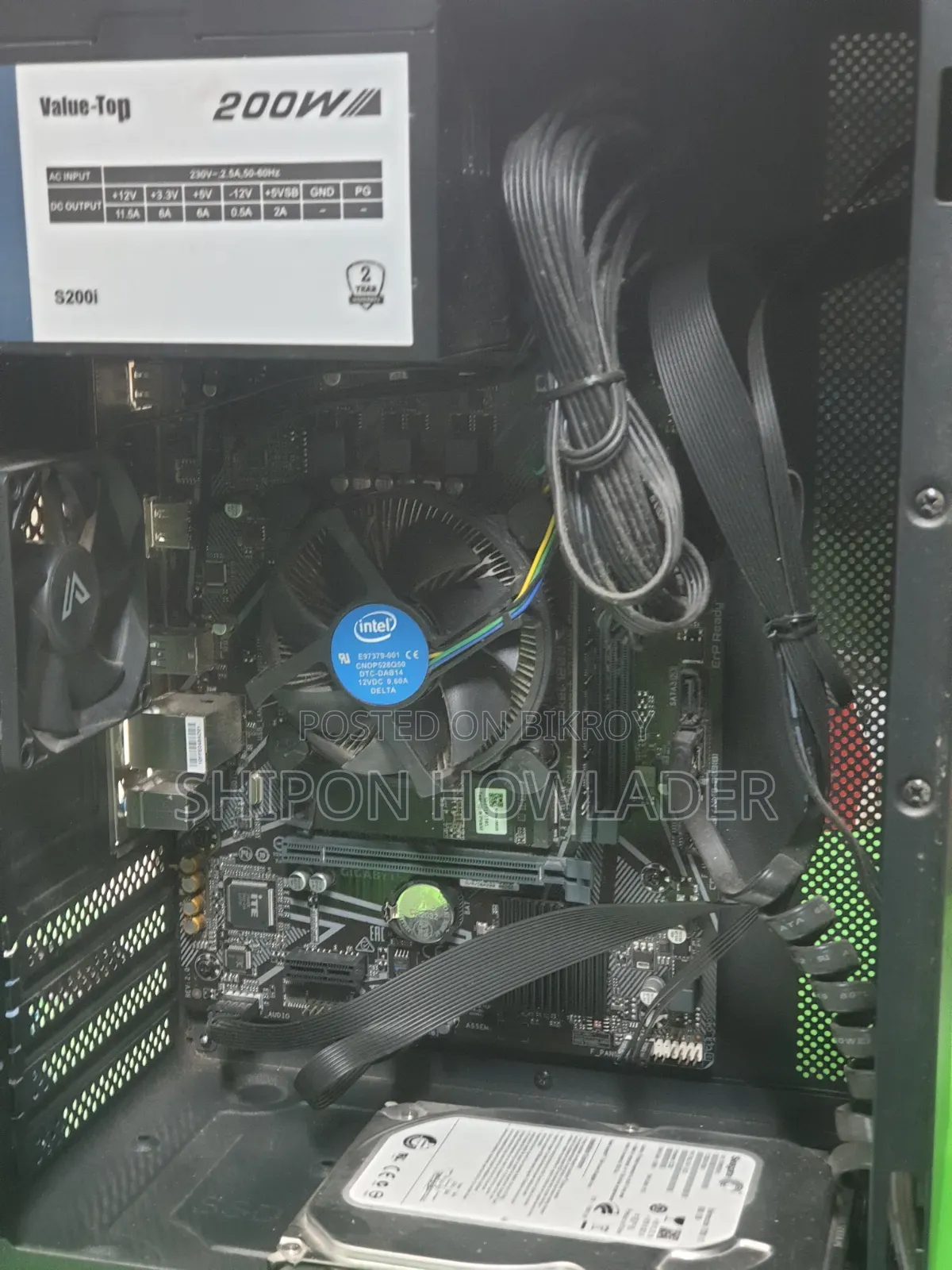 Desktop Computer Gigabyte 8GB Intel Core i5 SSD 256GB