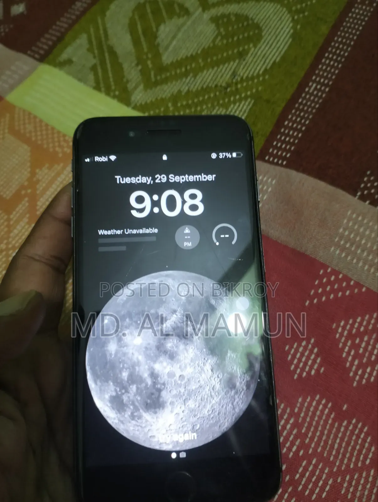 অ্যাপল আইফোন ৮ প্লাস ৬৪ জিবি ব্ল্যাক