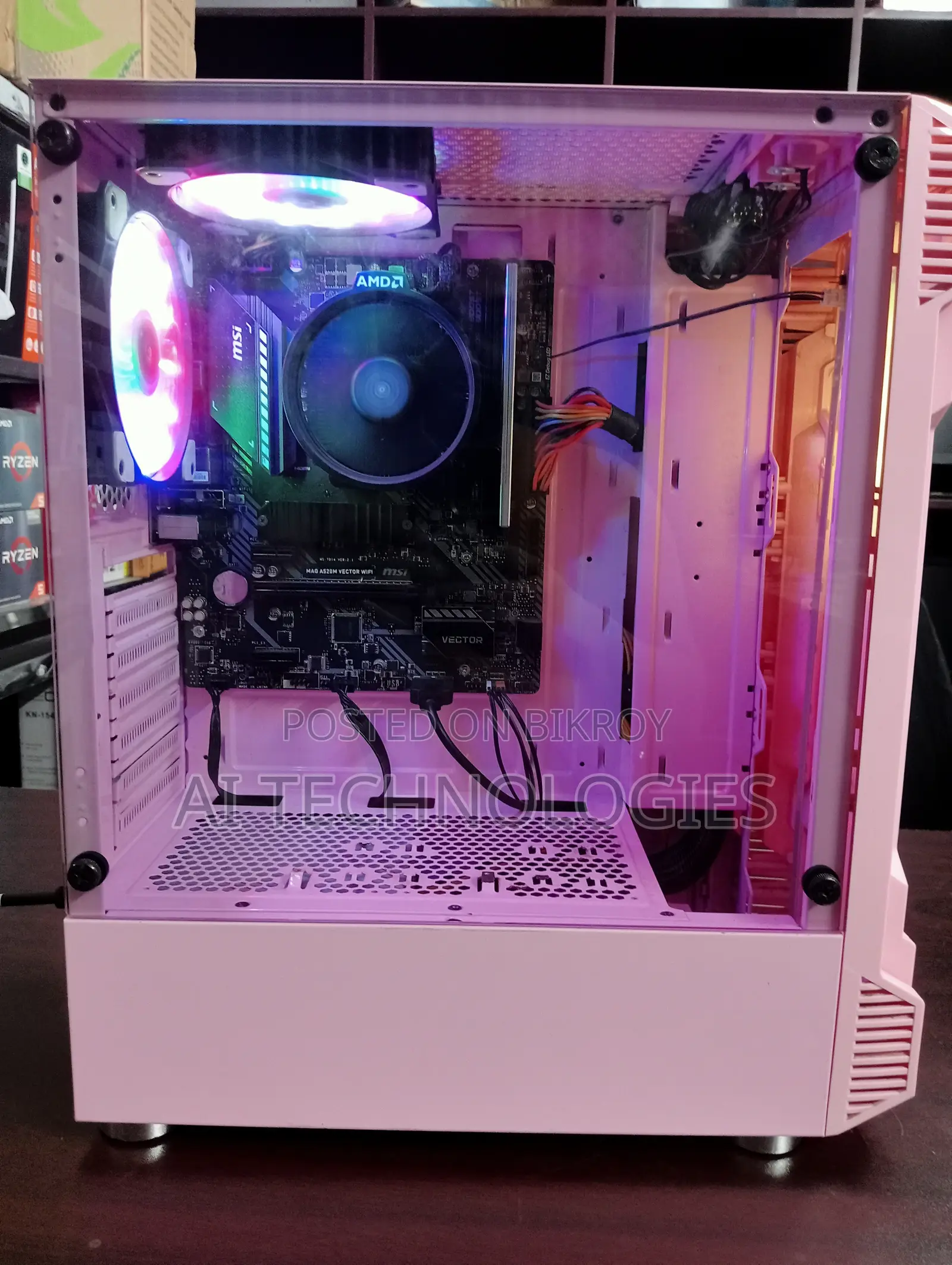 Desktop Computer MSI model 4GB AMD Ryzen 5 SSD 128GB