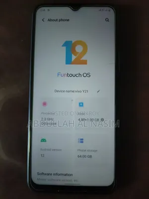 Vivo Y21 64 GB Blue