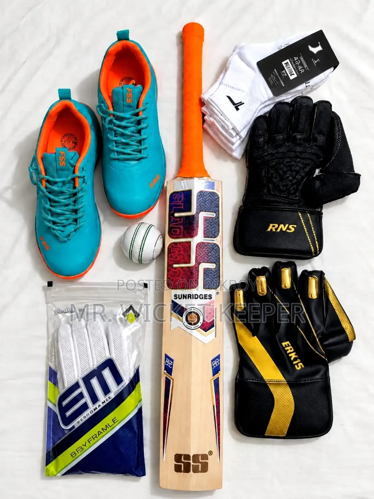 Professional Cricket Equipment