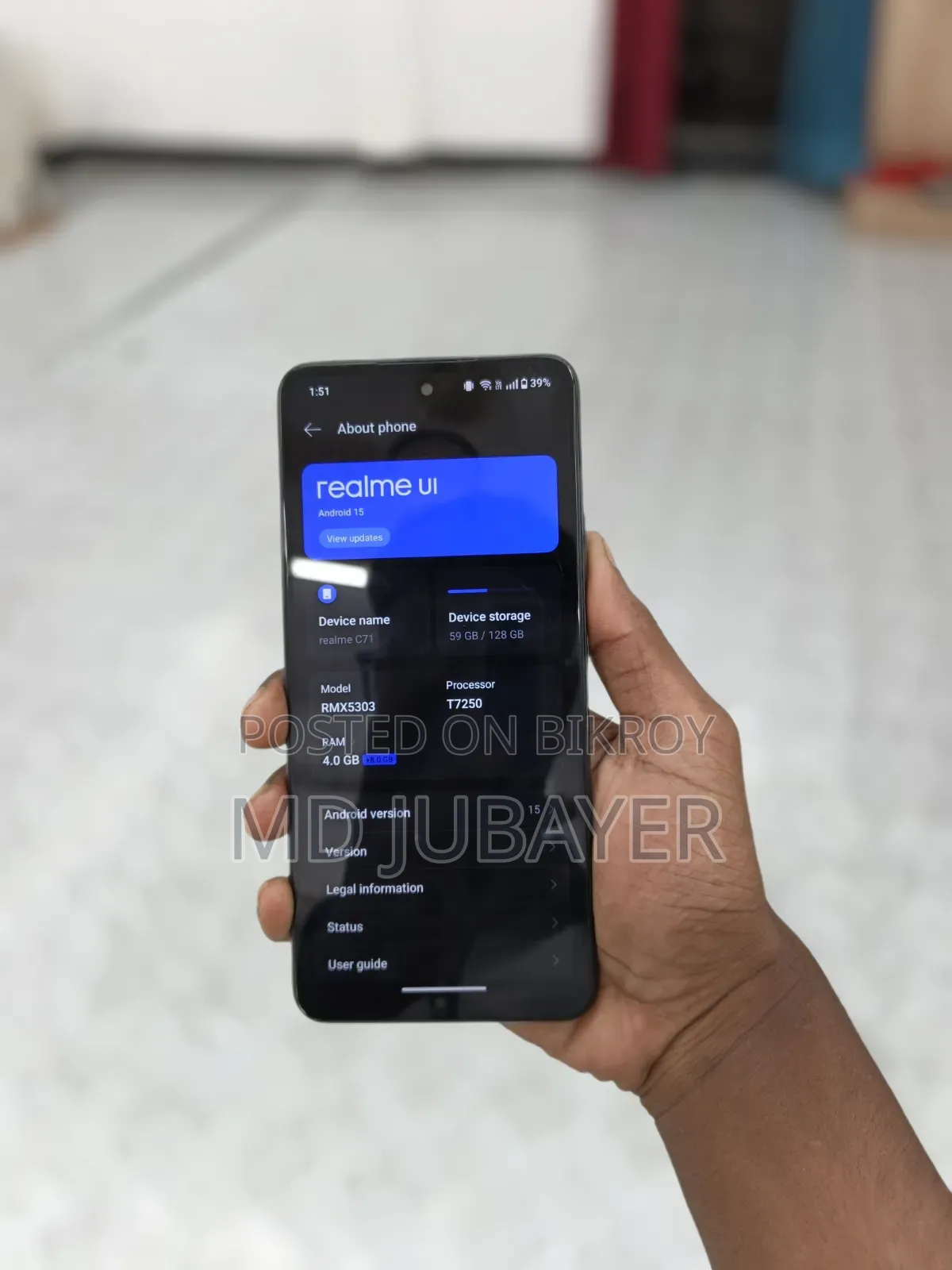 Realme C71 128 GB Green