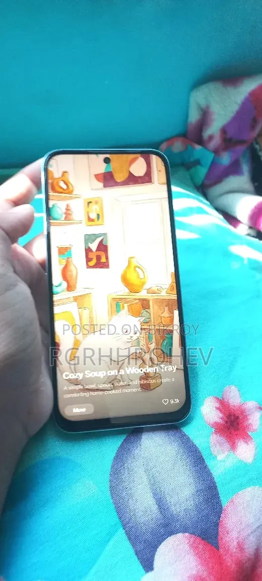 New Oppo A6x 64 GB Blue