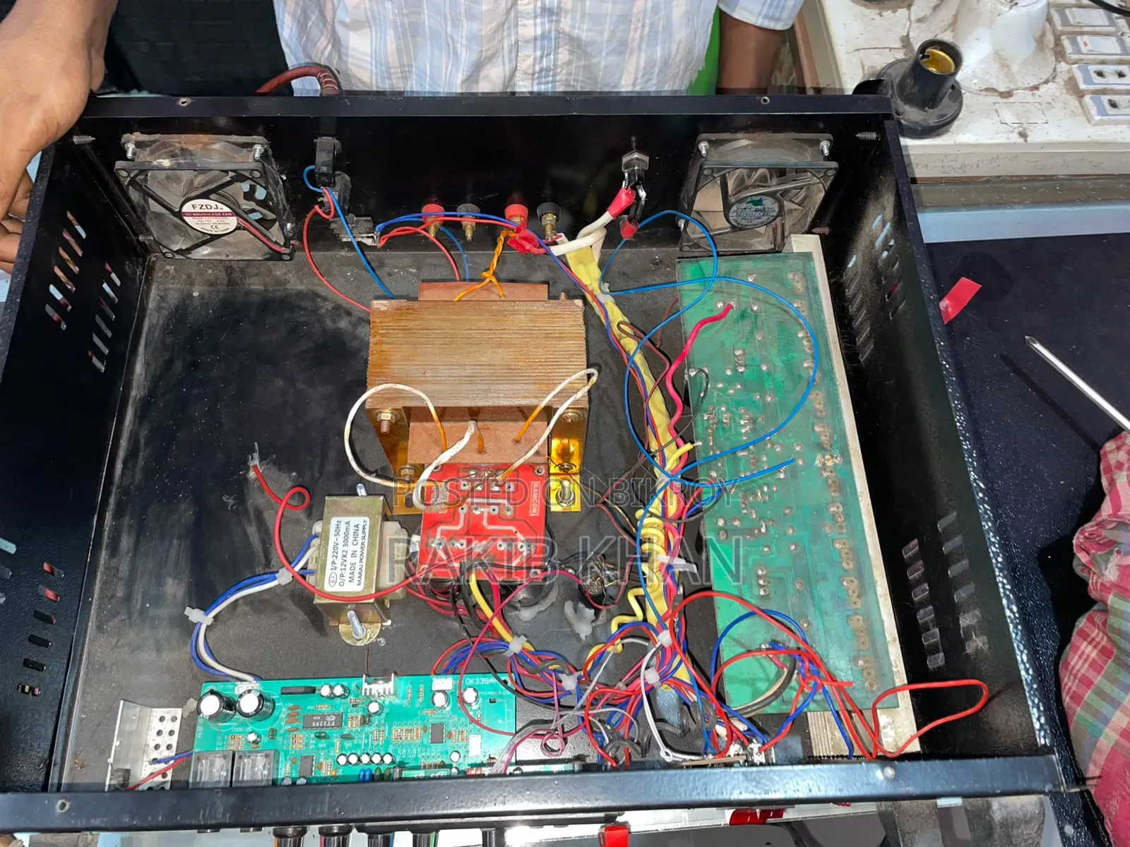 12 Transistor Amplifier