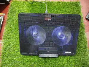 Laptop Cooling Pad 2Fan 14 Inch/15.6 Inch Combo Size