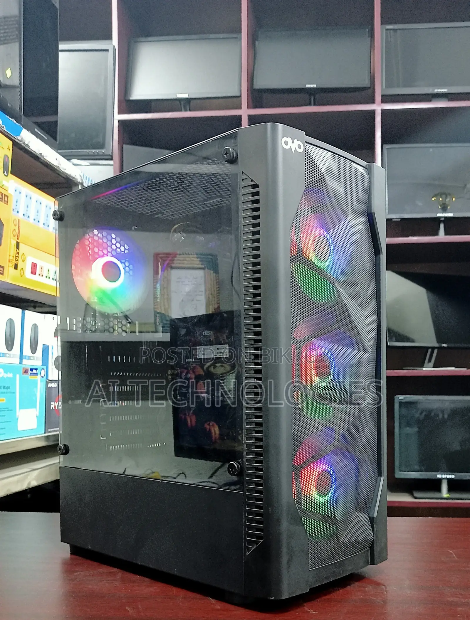 Desktop Computer MSI model 8GB AMD Ryzen 5 SSD 256GB