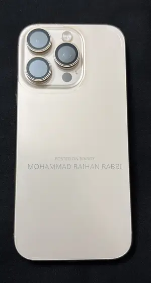অ্যাপল আইফোন ১৬ প্রো ১২৮ জিবি রোজ গোল্ড