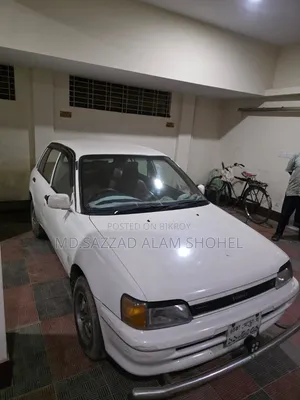টয়োটা স্টারলেট ১৯৮৯ সাদা