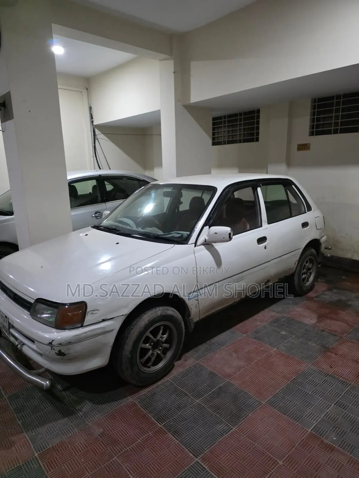 Toyota Starlet 1989 White