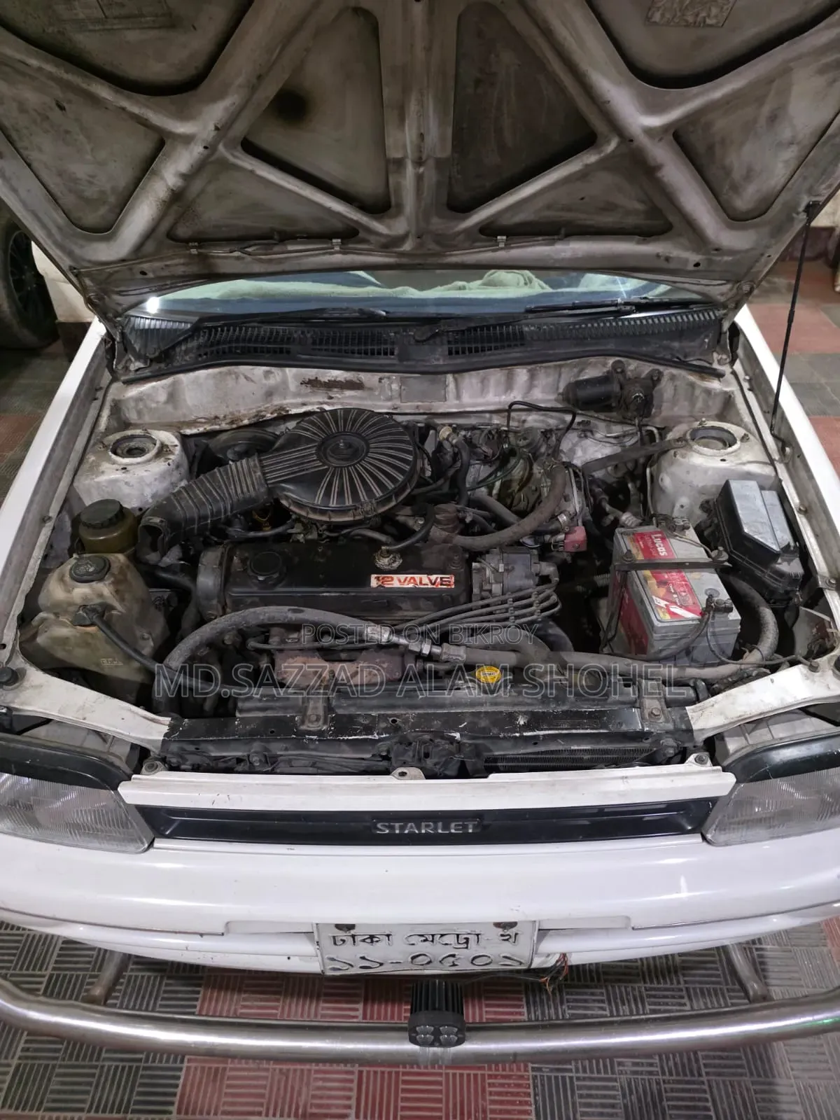 Toyota Starlet 1989 White