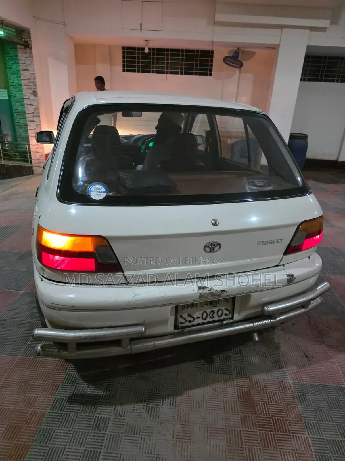 Toyota Starlet 1989 White