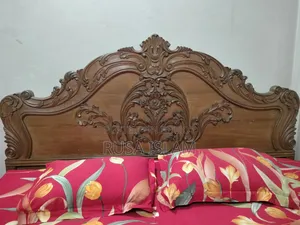 Original Teak Wood Royal Design Bed for Sale