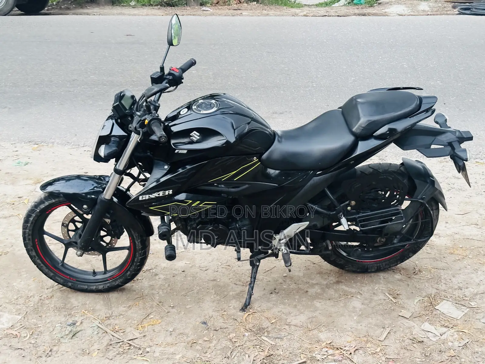 Suzuki Gixxer 2025 Black