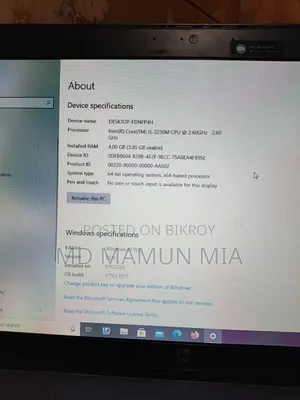 Laptop HP 15-fd1020ns 4GB Intel Core Ultra 7 SSHD+SSD 32GB