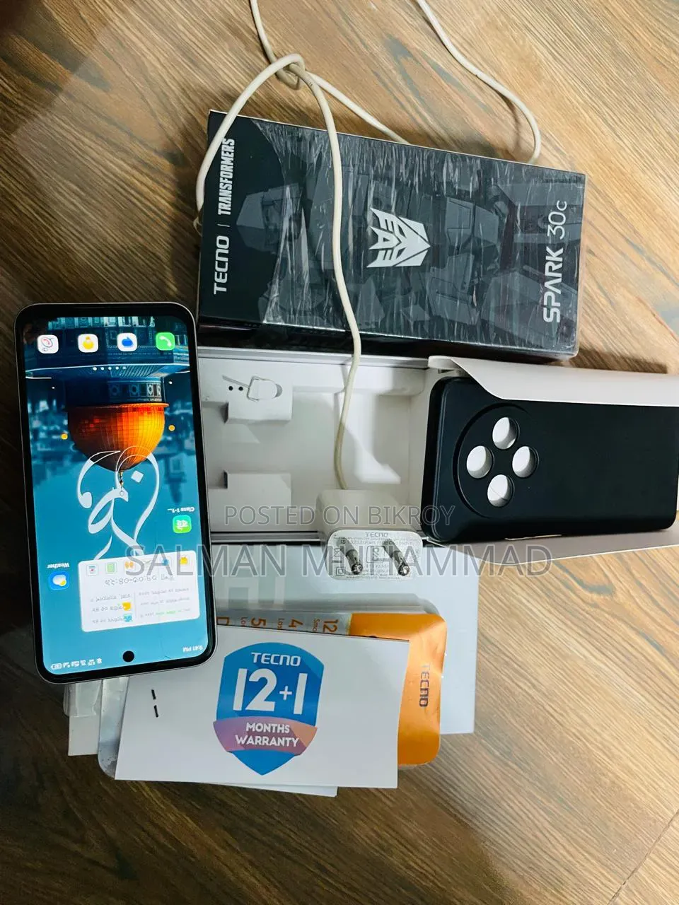 Tecno Spark 30C 128 GB White