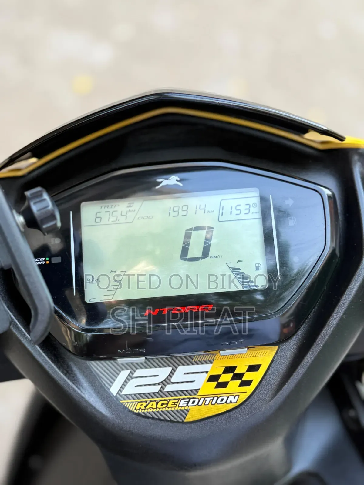 TVS 2024 Yellow