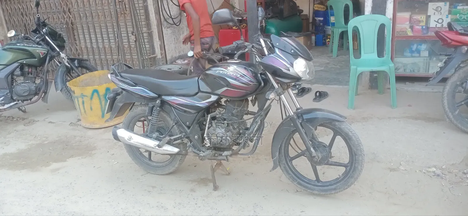 Bajaj Discover 100 2016 Black