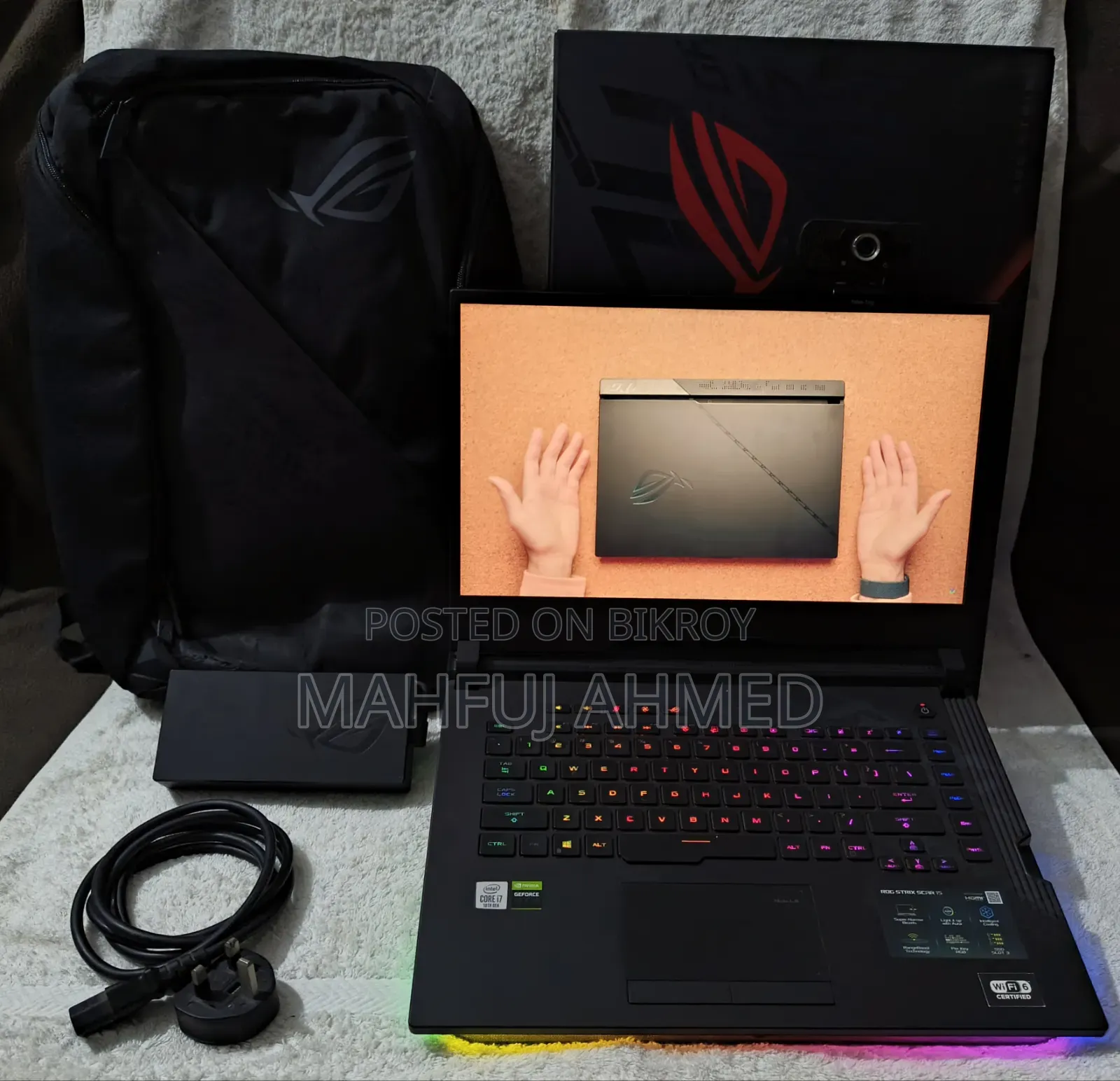 Laptop Asus ROG Strix G15 32GB AMD Ryzen 7 SSHD (Hybrid) 1T