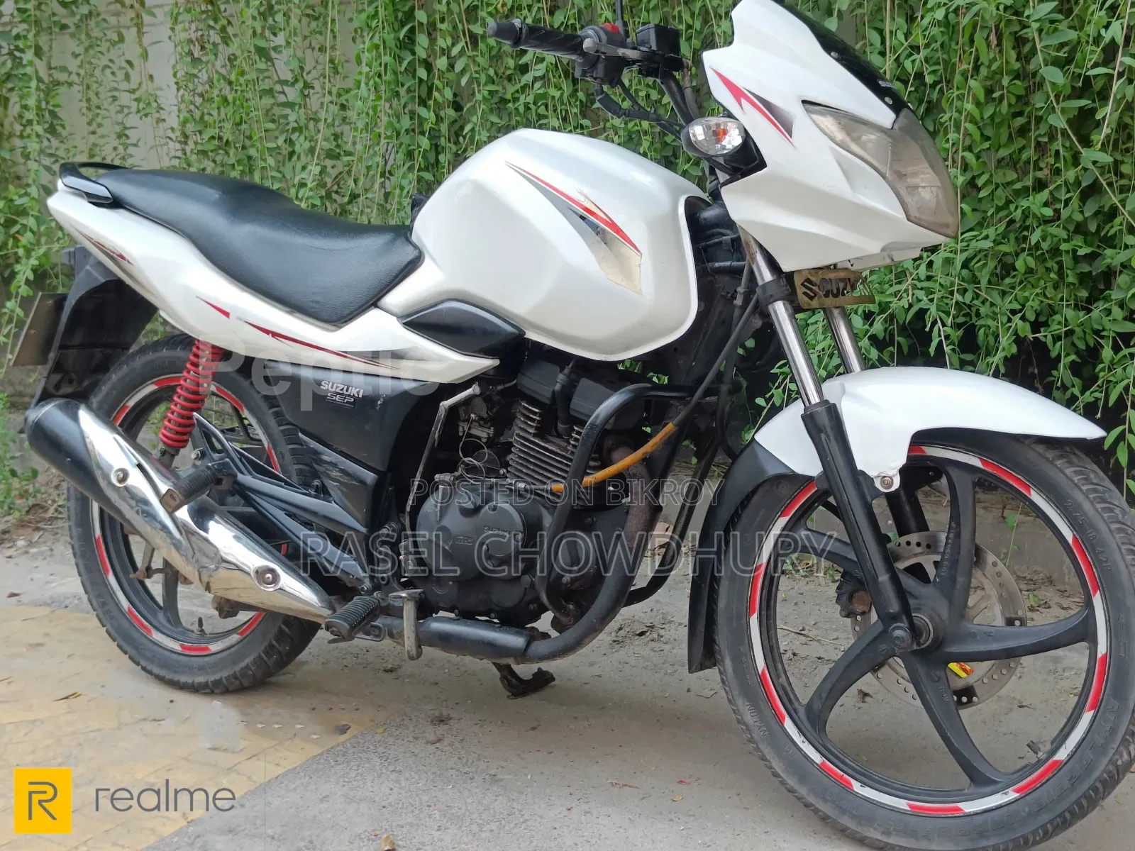 Suzuki GS150R 2015 White
