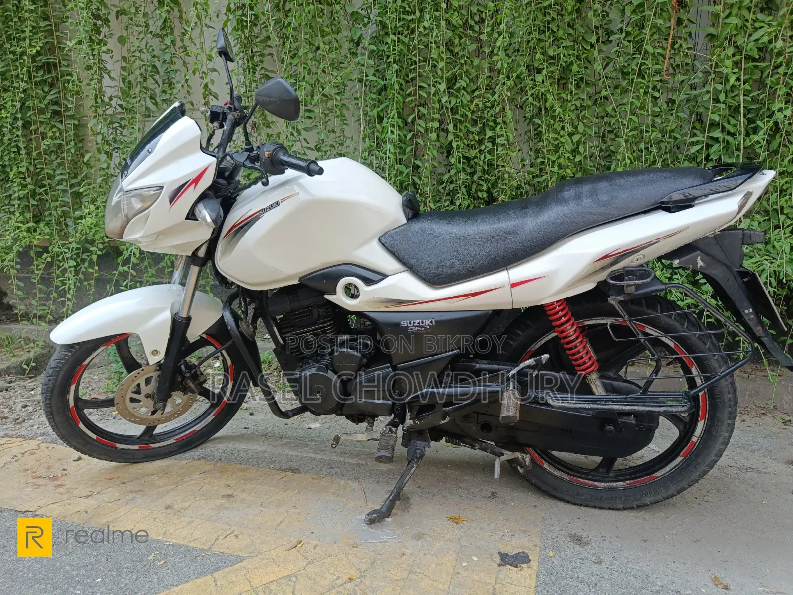 Suzuki GS150R 2015 White
