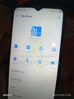 Tecno Spark 7 64 GB Blue
