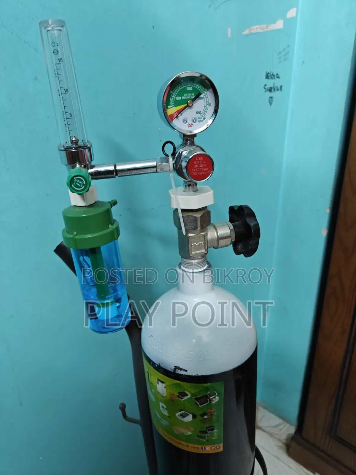 Oxygen Cylinder 10L (Full Set)