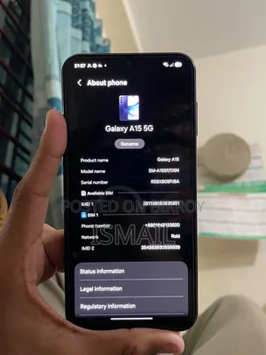 New Samsung Galaxy A15 128 GB Black